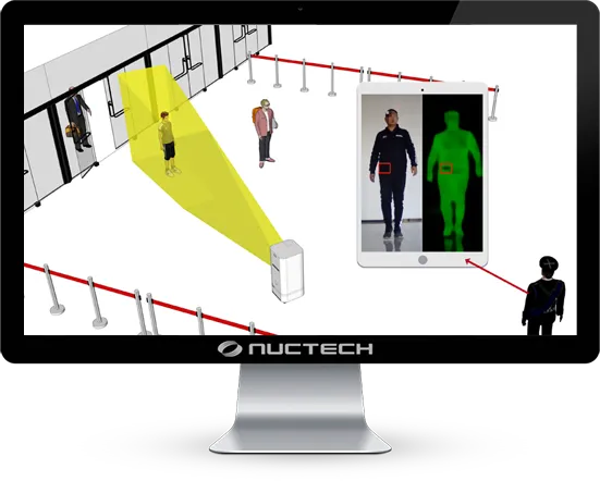 nuctech-e-guard-rsd1000-robot-de-inspeccion-de-cuerpo-movil-monitor